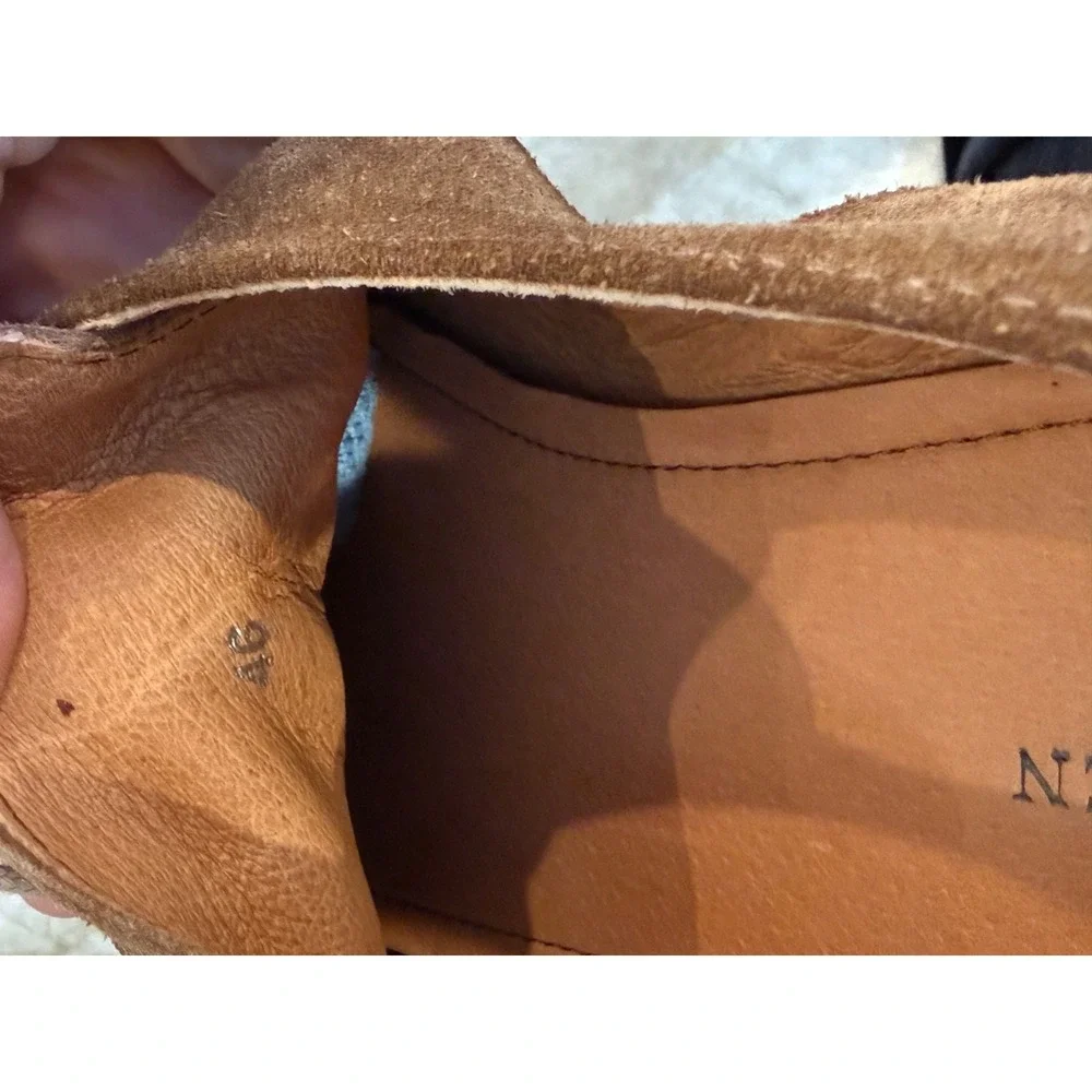 Van Dalen - Men's Brown Suede Oxford Shoes; Made in Portugal; EU‎ 46; US 12